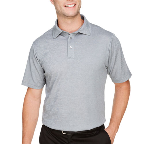 CrownLux Performance™ Men's Address Melange Polo Thumbnail