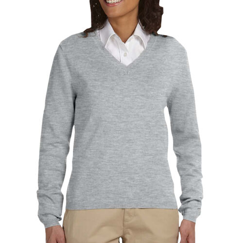 Ladies' V-Neck Sweater Thumbnail