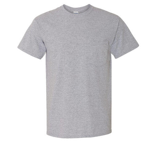 Heavy Cotton T-Shirt with a Pocket Thumbnail
