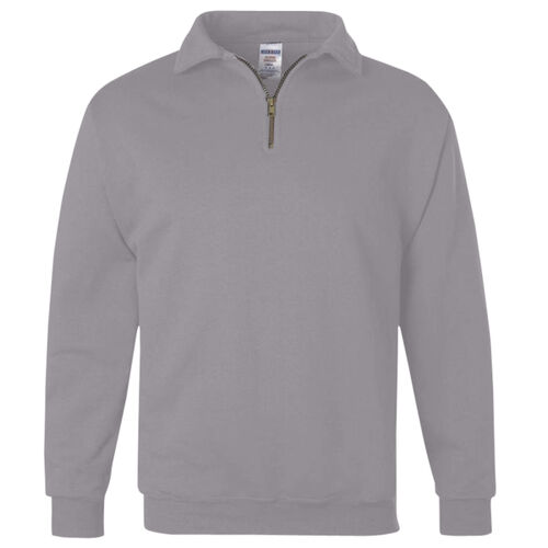Nublend® Cadet Collar Quarter-Zip Sweatshirt Thumbnail